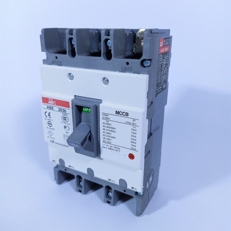 Aptomat Khối 3 Pha LS ABE 30A~100A,MCCB LS MetaMEC 30A~100A