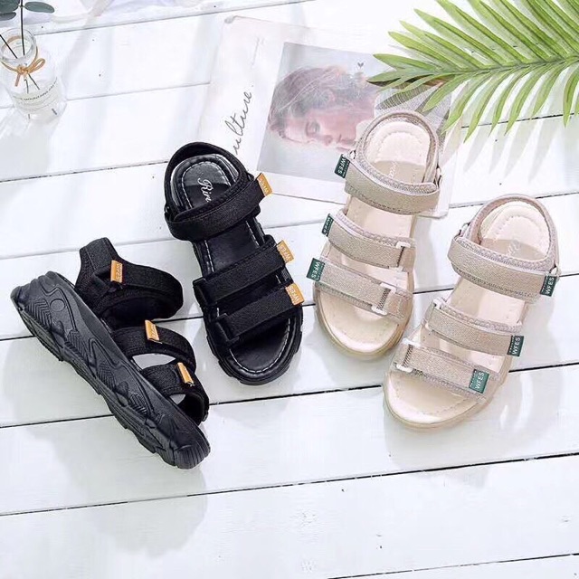 Giày sandal học sinh đế gấu cực hot