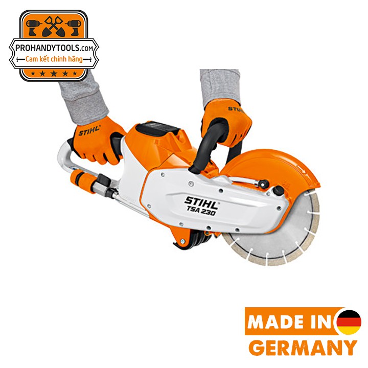 Máy Cắt Bê Tông Cầm Tay Stihl TSA 230 Chạy Bằng Pin - Đồng Bộ Pin, Sạc - Made In Germany