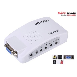 Bộ chuyển đổi VGA sang Tivi AV Viki MT-PT01
