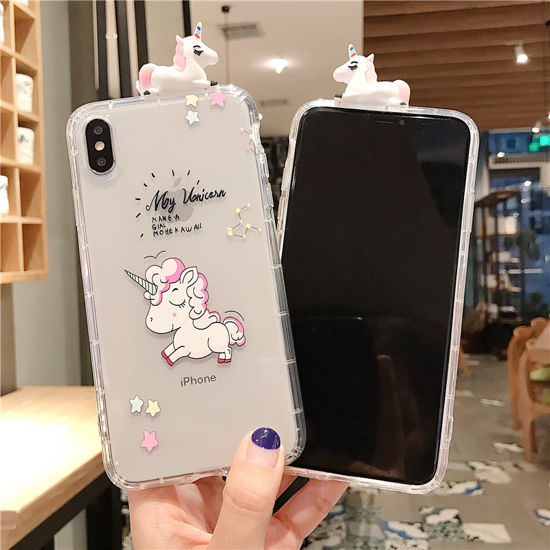 [ IPHONE ] Ốp Lưng Silicon Chống Sốc My Unicorn - I011