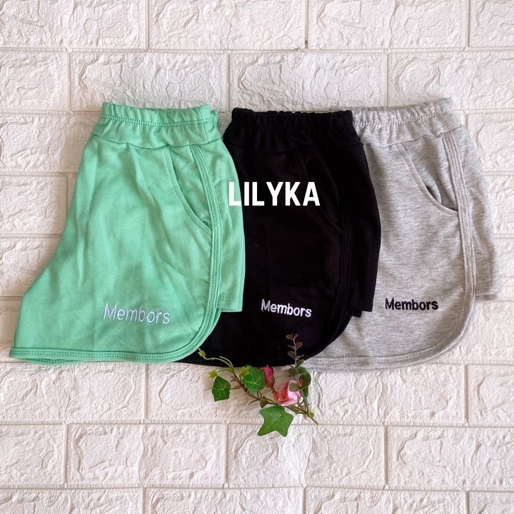 Quần đùi thể thao nữ lưng thun short ngắn ống rộng mặc nhà tập gym lilyka QS07 | BigBuy360 - bigbuy360.vn