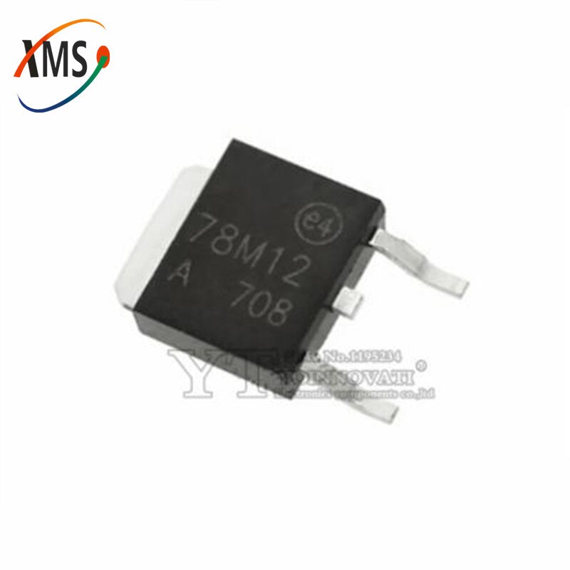 Set 20 linh kiện điện tử 78m12 To-252 L78M12Cdt To252 L78M12 To-252-2 (Got)12v