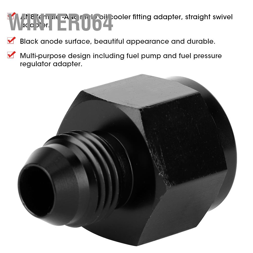 Bộ chuyển đổi đầu nối bộ làm mát dầu 8AN đến 6AN Nhôm CNC AN8 nữ -AN6 nam  Winter064