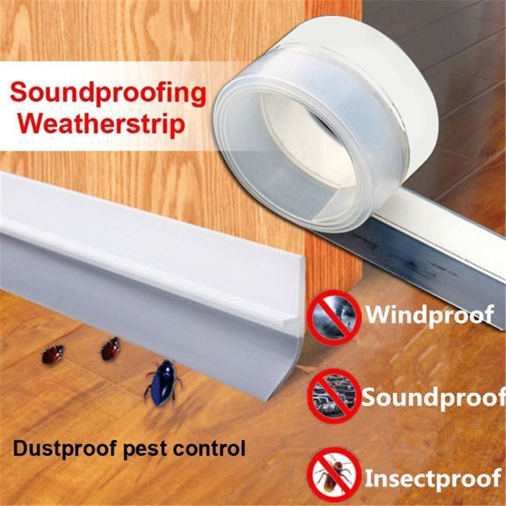 Dải Silicone Trong Suốt Dán Viền Cửa Sổ Trang Trí Nhà Cửa