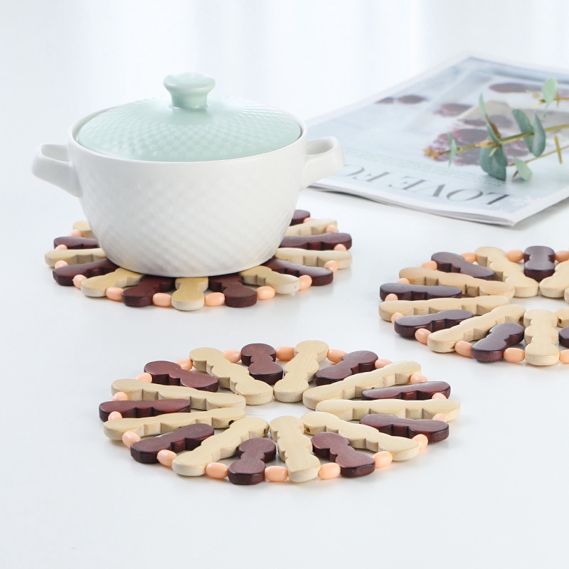 Tấm Lót Nồi Bằng Tre Cách Nhiệt