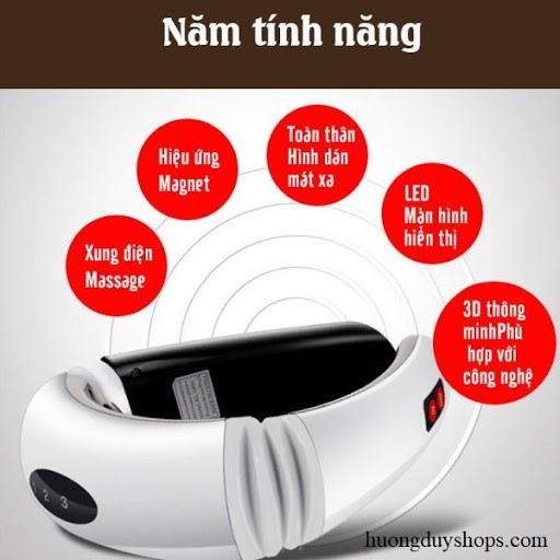 Máy massage cổ vai gáy Neck Massager KL-5830 giải pháp toàn diện cho vấn đề đau mỏi cổ vai gáy