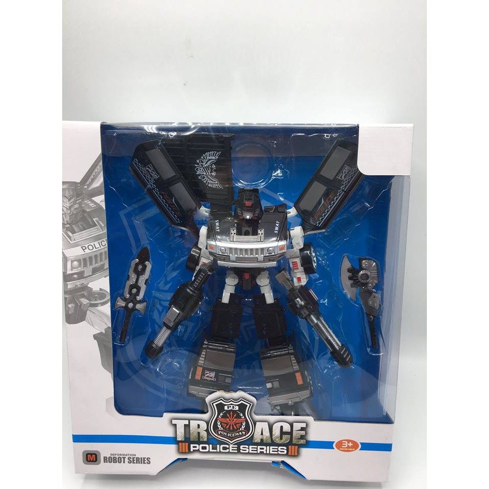 ĐỒ CHƠI RÔ BỐT LẮP RÁP TRANSFORMERS POLICEMAN