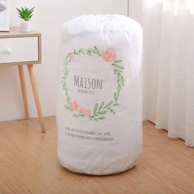 Túi đựng chăn ga quần áo hình thú cute_loại to có dây rút