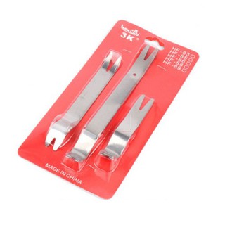 Bộ cậy taplo inox 3 thanh ,nội thất ô tô, dụng cụ tháo đồ nhựa