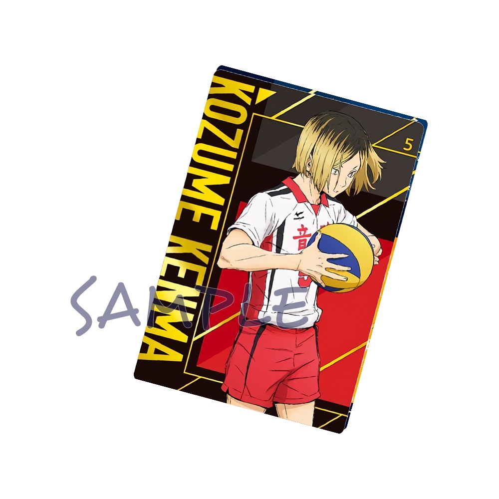 M4 Ảnh thẻ in hình HAIKYUU!! Vua Bóng Chuyền card bo góc viền 5*8cm anime chibi sưu tầm độc đáo
