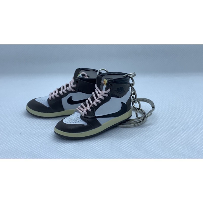 Móc khoá mô hình giày sneaker 3D "Air Jordan" tỉ lệ 1:1 cao cấp