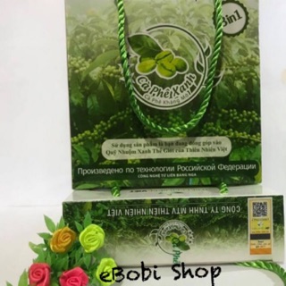 Cà Phê Xanh kháng mỡ(Hộp 10 gói)Tem cào Chính Hãng