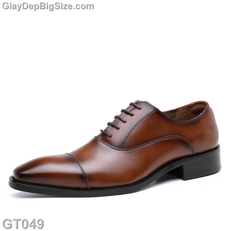 Giày da công sở big size, giày tây big size cỡ lớn 44,45,46,47,48 cho nam cao to