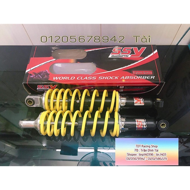 Phuộc Nice Yss Chân Đen Cho Wave/Dream/Sirius Cực Đẹp