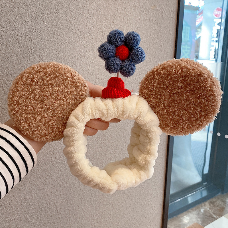 Băng Đô Hoa 3D Dễ Thương Cho Bé Gái