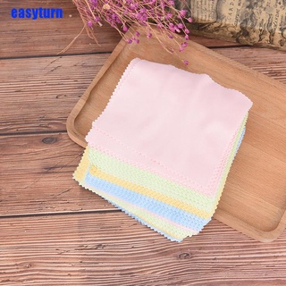 Set 10 khăn lau mắt kính bằng sợi microfiber