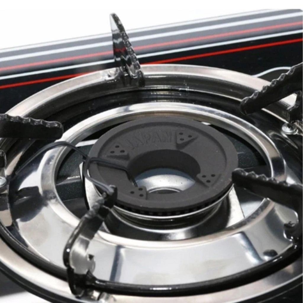 Bếp Ga Đôi Mặt Kiếng Waterfall Wf-7k5n (Đen)