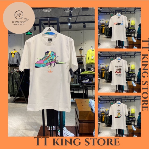 Áo thun thể thao unisex dành cho nam nữ phom áo rộng chất cotton thoáng mát TT KING STORE