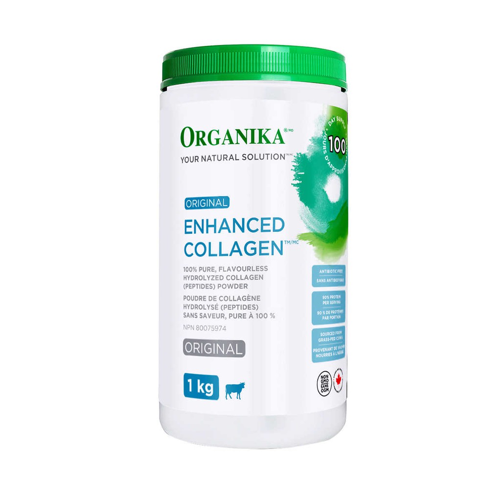 Collagen bột hữu cơ Enhanced Collagen Protein Organika 1 Kg