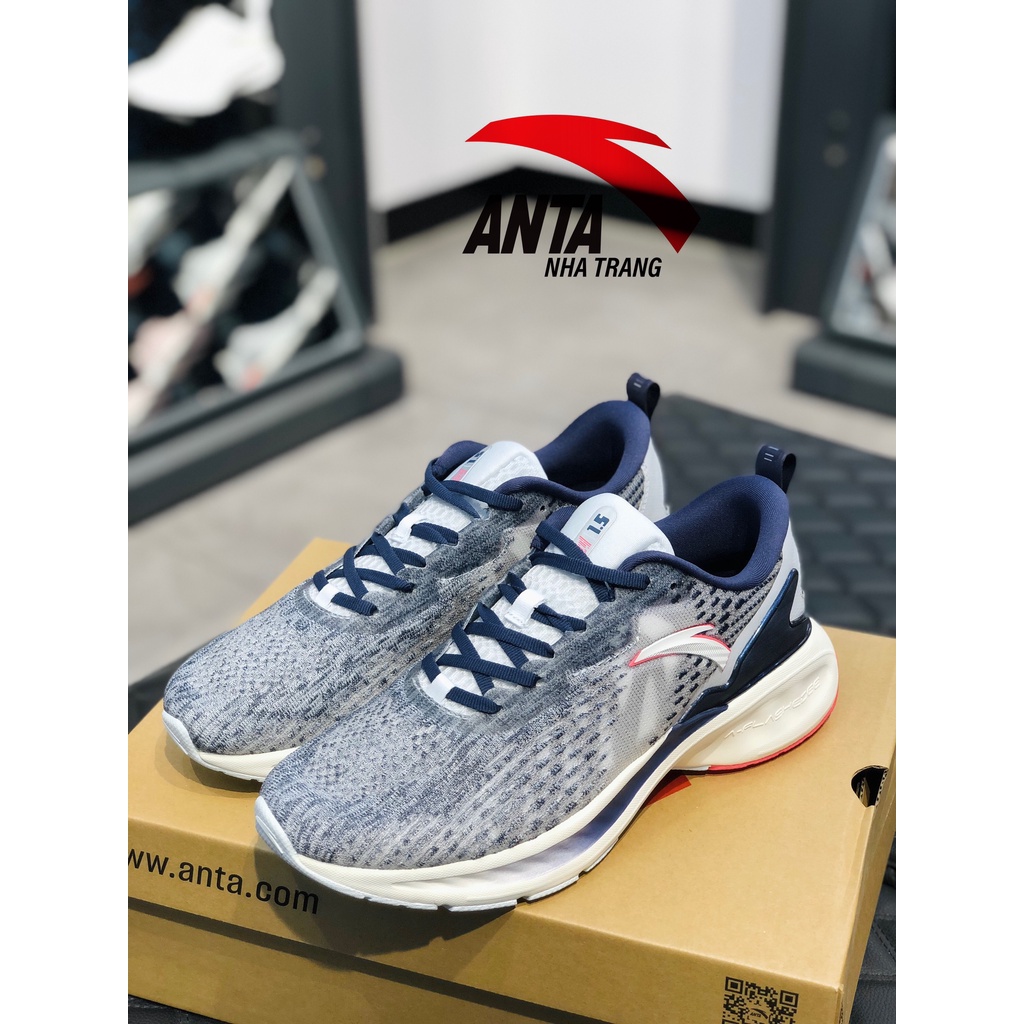 Giày chạy nam Anta 812135586, Giày running thể thao, ẢNH THẬT CHỤP TẠI SHOP, Couple Shoes