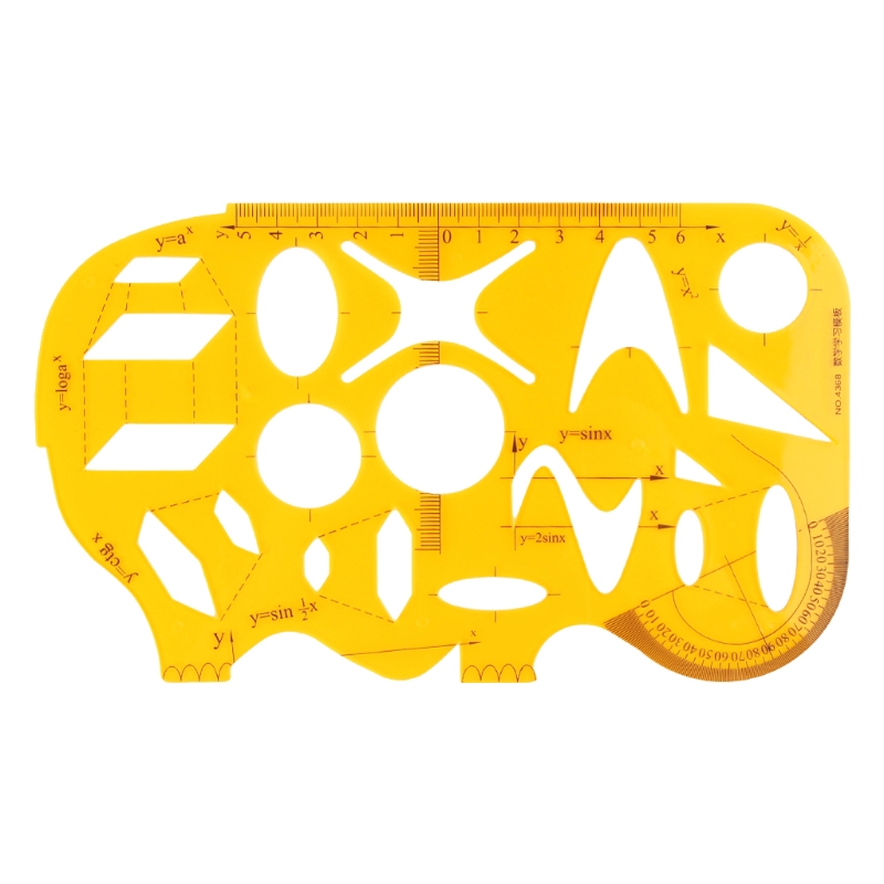 Thước Khuôn Vẽ Hình Học Chuyên Nghiệp 4372