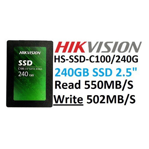 Ổ CỨNG SSD HIKVISION C100 240G | BigBuy360 - bigbuy360.vn