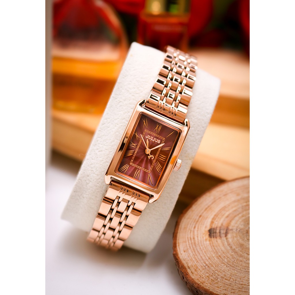Đồng hồ nữ Julius JA-1252 dây thép | BigBuy360 - bigbuy360.vn