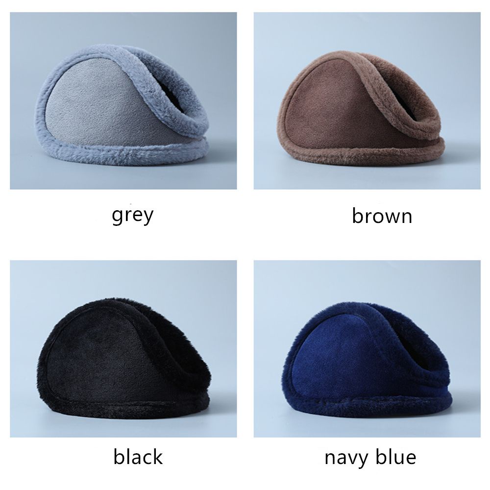 Bịt tai dày mềm mại giữ ấm mùa đông nhiều màu thời trang cho nam nữ