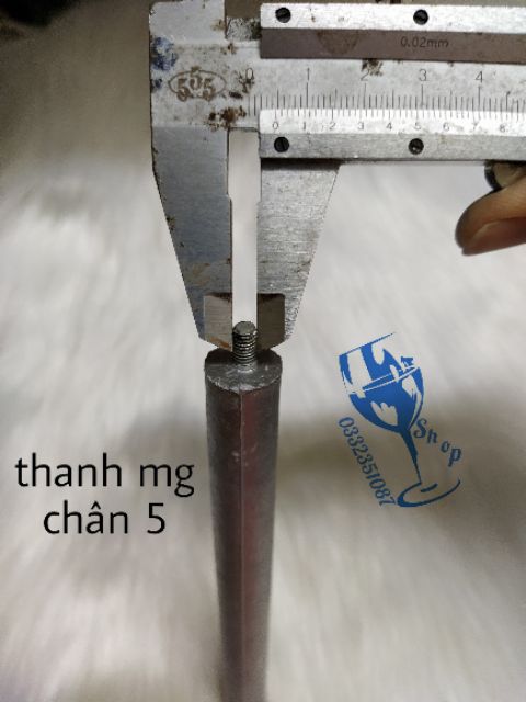 Thanh Mg - thanh lọc cao cấp chân ren 5 -6mm của bình nóng lạnh