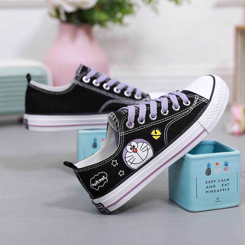 Giày Thể Thao Canvas Hàn Quốc Thời Trang Mới Cho Nữ
