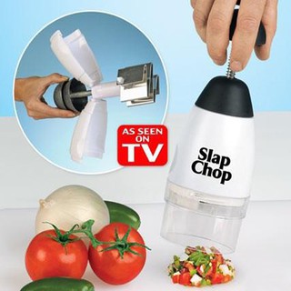 Dụng Cụ Dập Tỏi, Cắt Rau Củ Quả Bằng Tay Đa Năng Slap Chop Tiện Ích Cho Nhà Bếp