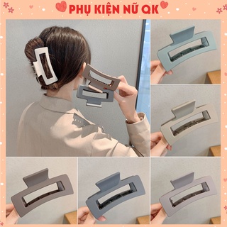 Kẹp tóc càng cua màu pastel kiểu dáng thanh lịch cho nữ KT1