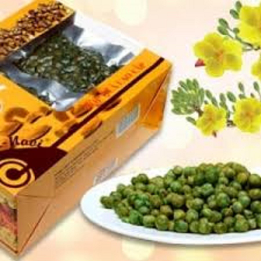 COMBO 500G ĐẬU PHỘNG RANG TỎI ỚT + 500G ĐẬU HÀ LAN RANG MUỐI