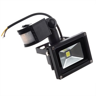 🌠PIR Motion Sensor Security Wall Pure White LED Waterproof Flood Light Lamp 10W