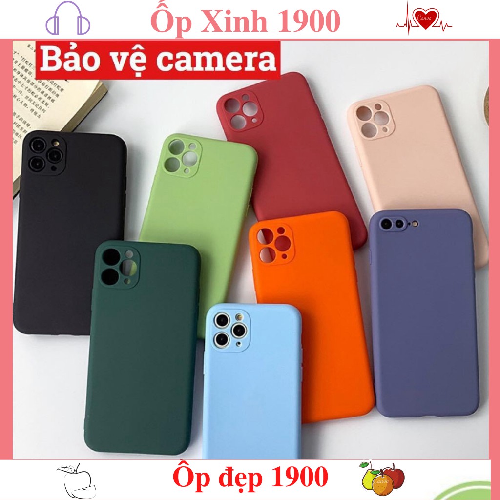 ⚡️Giá Sỉ⚡️ Ốp iPhone TPU Bảo Vệ Camera Silicon Dẻo _ Ốp Lưng iphone Full Viền Bảo Vệ Tuyệt Đối