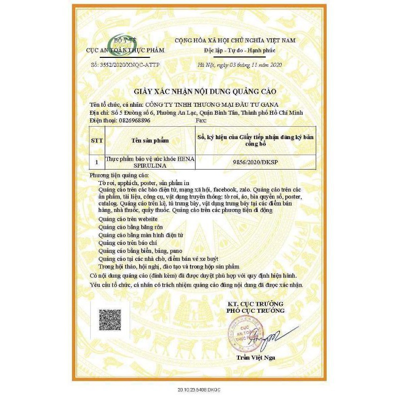 [FREESHIP] (HÀNG CHÍNH HÃNG) Tảo xoắn Hena Spirulina - đào thải độc tố, tăng sức đề kháng, cải thiện vóc dáng | Thế Giới Skin Care