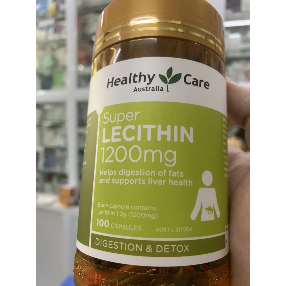 Mầm đậu nành Healthy Care Super Lecithin đẹp da, đào thải độc tố gan, cân bằng nội tiết tố