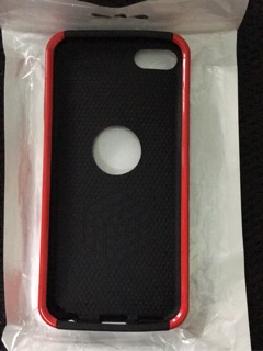 Ốp lưng Ipod Touch 5 chống xốc màu đỏ đen