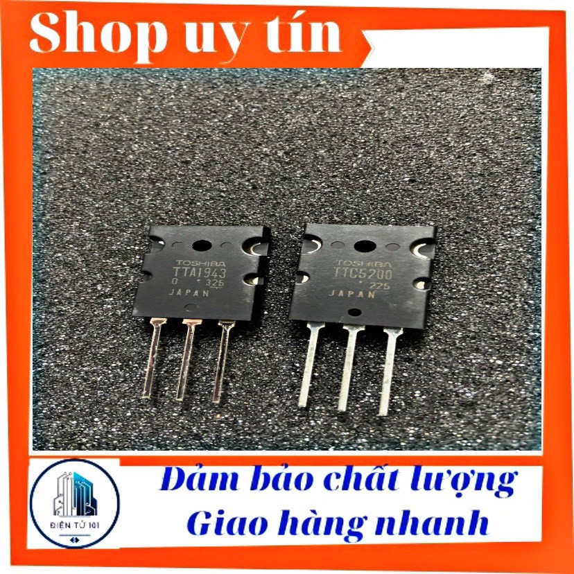 Sò công suất lớn TTC5200 TTA1943 Toshiba loại tốt tặng ốc + lót