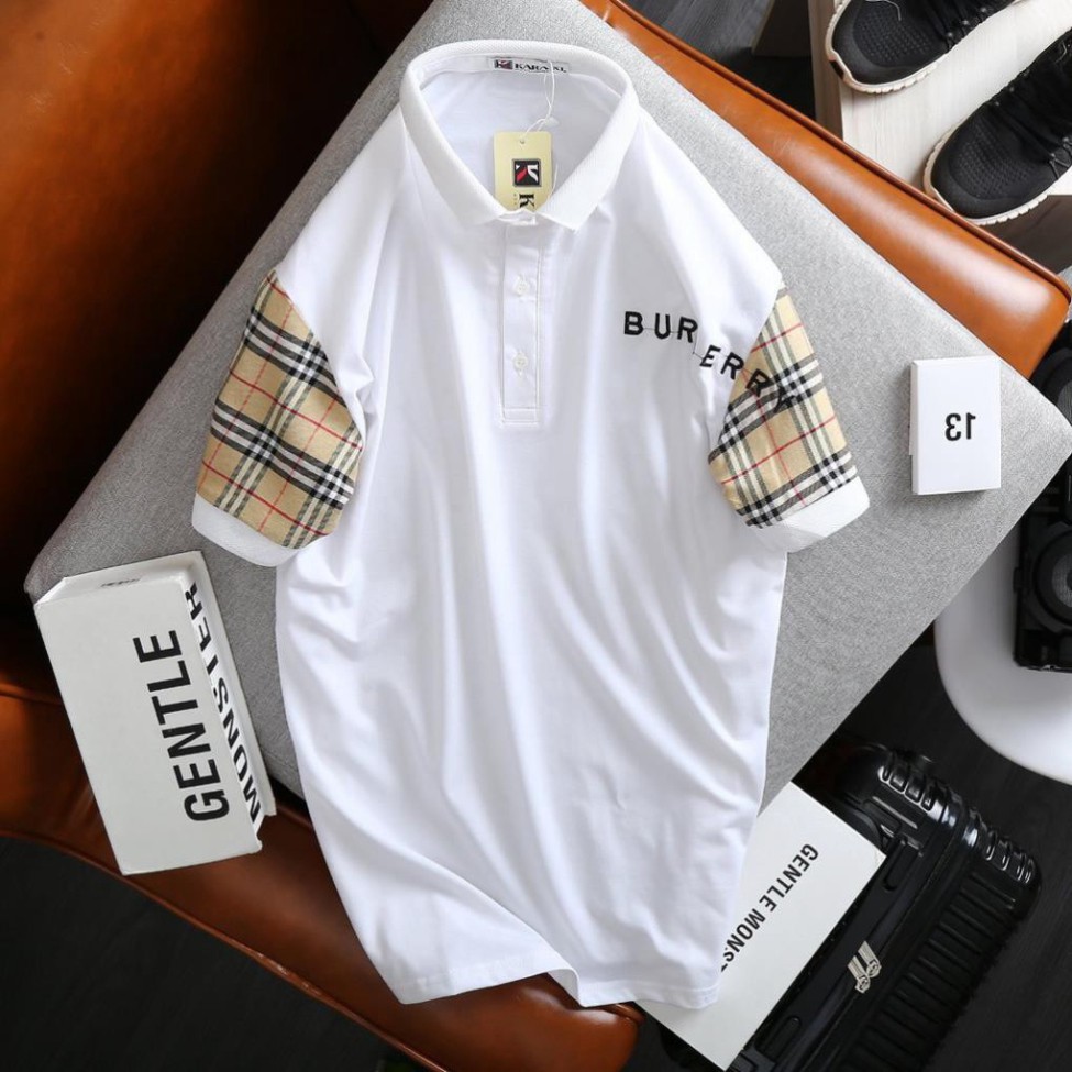 Áo Thun Polo Nam Cổ Trụ Chất Liệu Vải Cotton CVC 4 Màu Trẻ Trung Đơn Giản, Phong Cách Hiện Đại