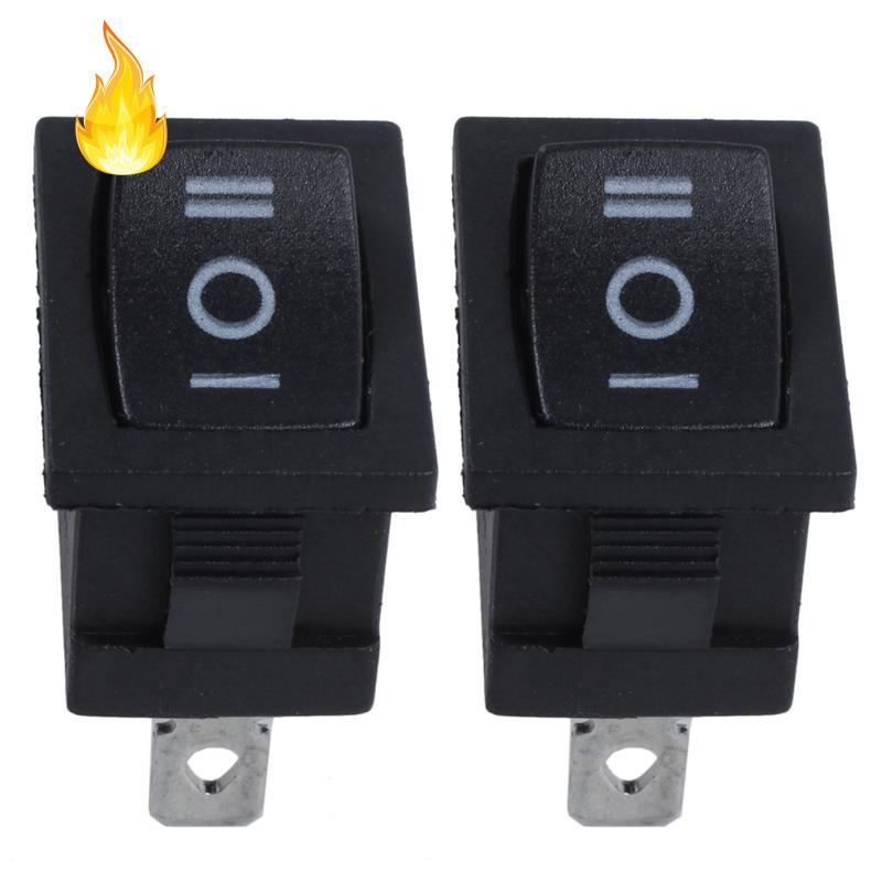 Set 2 công tắc bật/tắt 3 vị trí ac 250v/6a 125v/10a