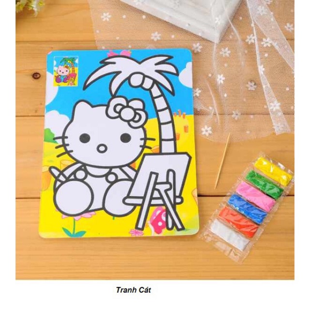 Tranh Cát Sáng Tạo Khổ A4