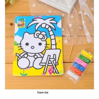 Tranh Cát Sáng Tạo Khổ A4