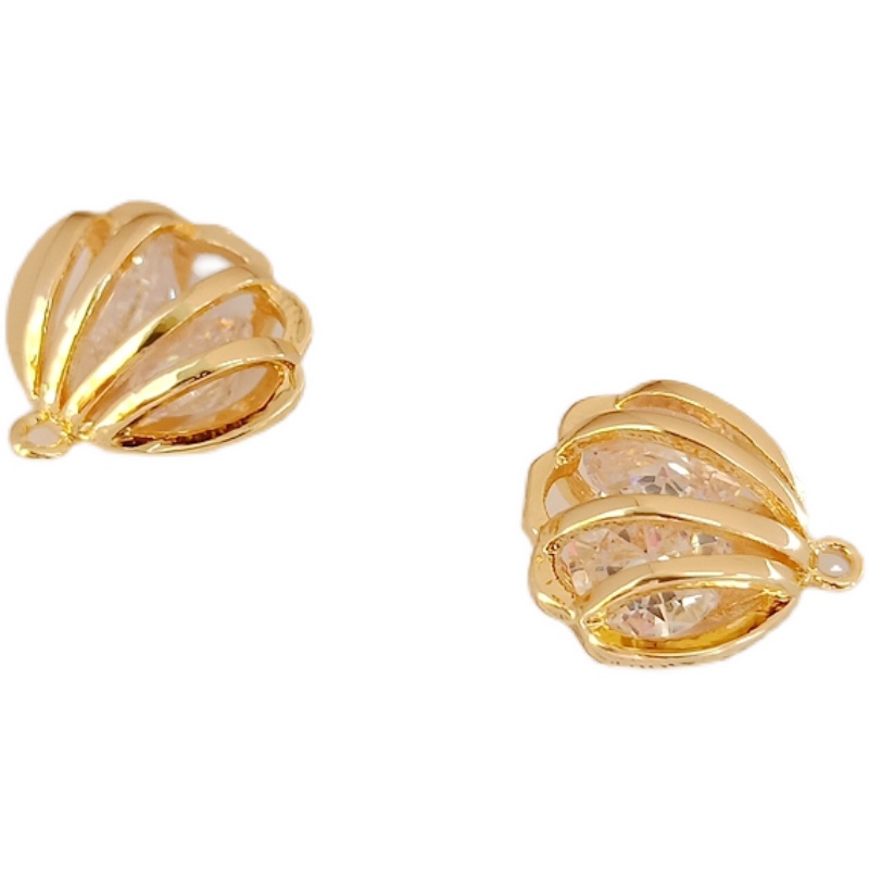 Mặt Dây Chuyền Hình Vỏ Sò Rỗng 14K