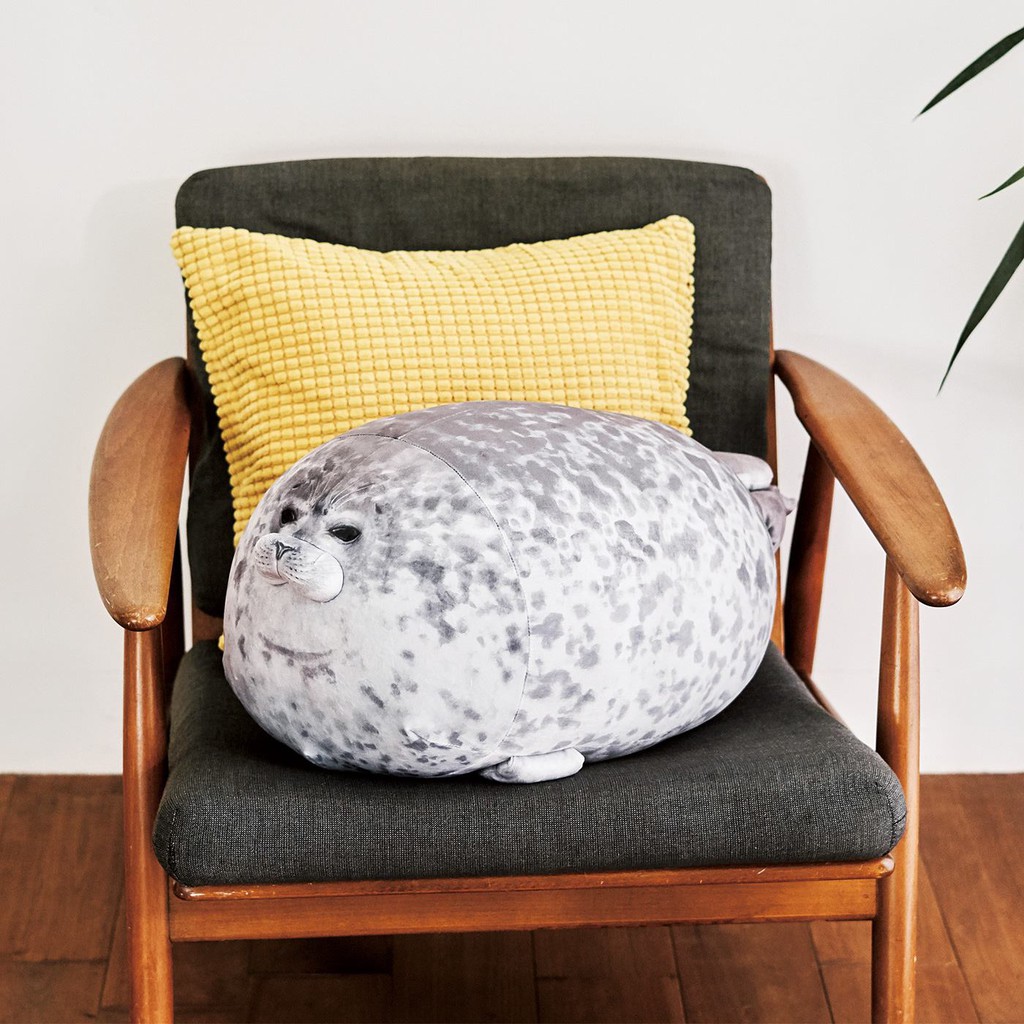 Thú Nhồi Bông Plush Toy Hải Cẩu Osaka Seal Tròn Trịa Mềm Mại