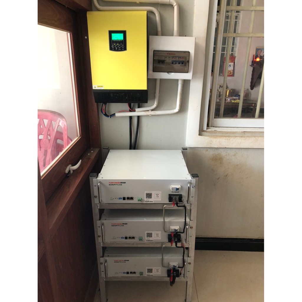 Pin LiFePO4 Narada 48V 100Ah, Phụ Kiện Năng Lượng Mặt Trời, Pin Lithium
