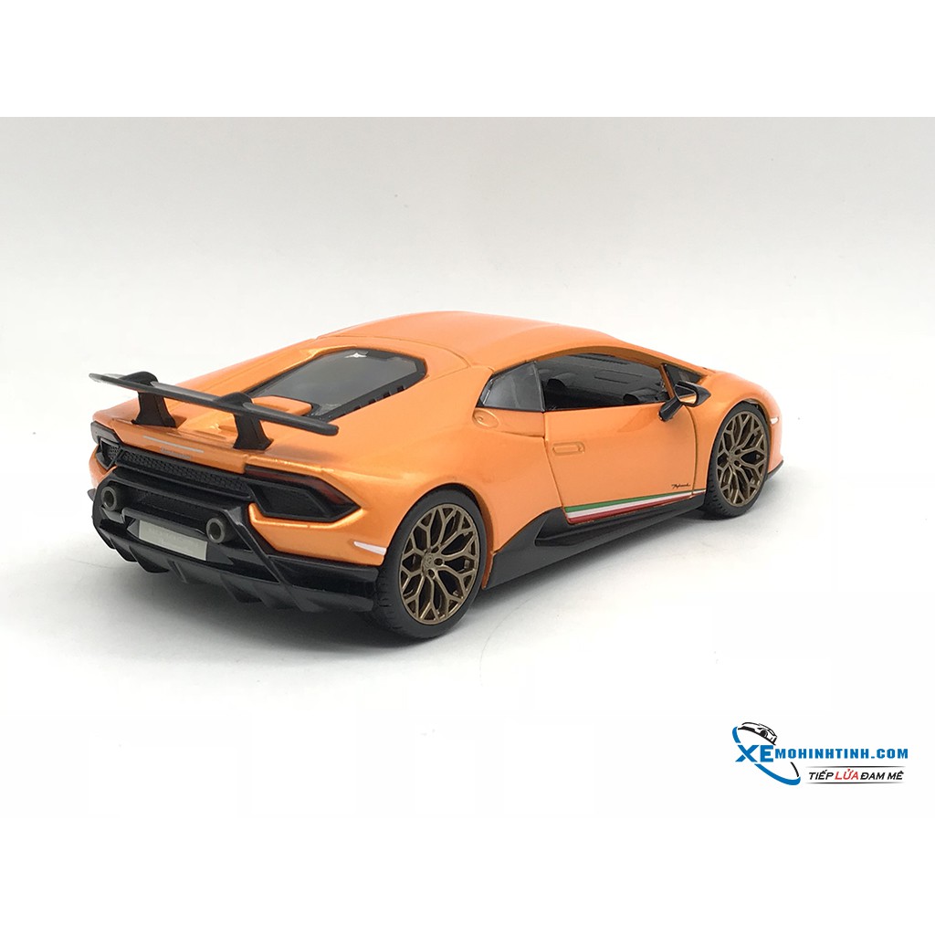 Xe Mô Hình Lamborghini Huracan Performante 1:24 Bburago ( Cam )