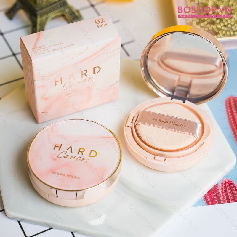PHẤN NƯỚC HOLIKA HOLIKA HARD COVER PERFECT CUSHION EX