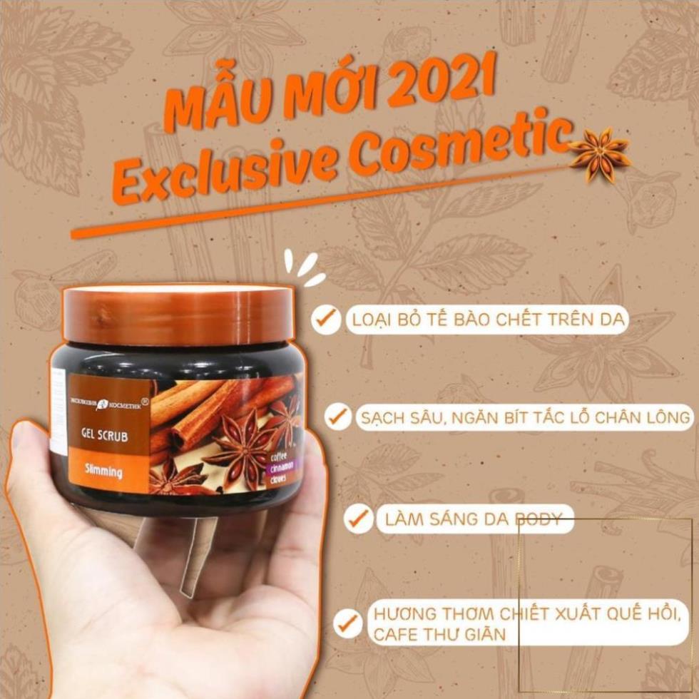 [SALE] [HÀNG HOT] Tẩy Tế Bào Chết Toàn Thân Chiết Xuất Quế Hồi & Cafe Exclusive Belarus 380g _BIBI SHOP | BigBuy360 - bigbuy360.vn